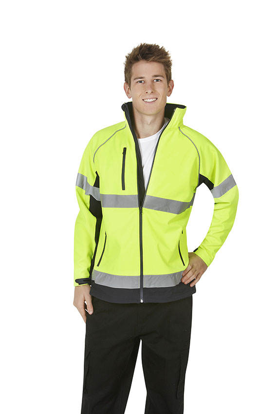 Hi Vis Soft Shell Jackets, night use